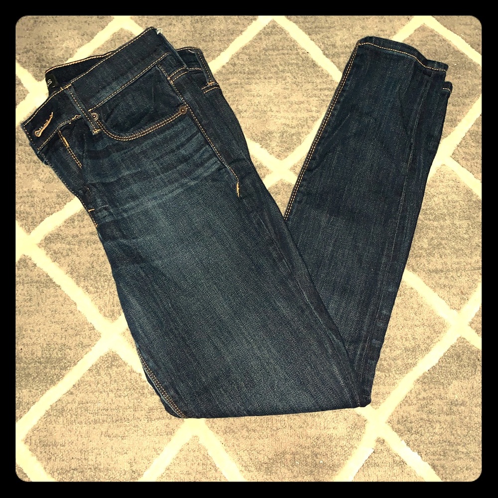 Express size 8s short leggings mid rise jeggings